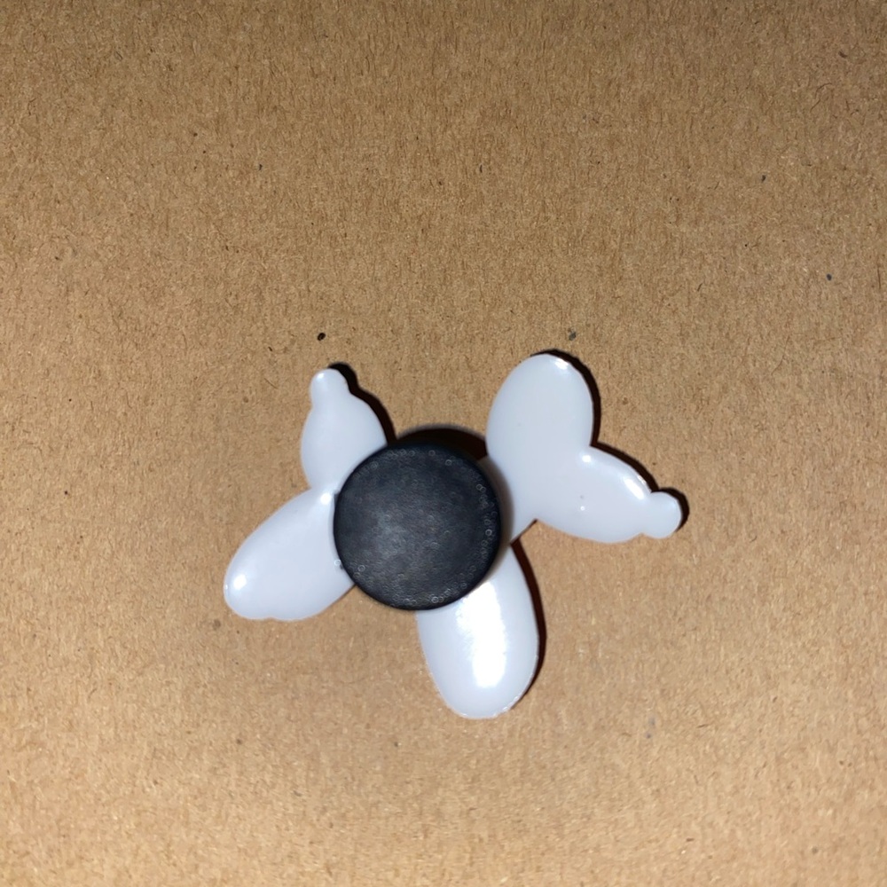 🐊6/$12🐊 Purple and Pink Balloon Dog Croc Charm - Picture 2 of 3